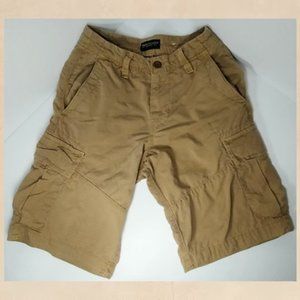 American Eagle Mens Sz 26 Classic Cargo Shorts Casual Lightweight Travel Utility